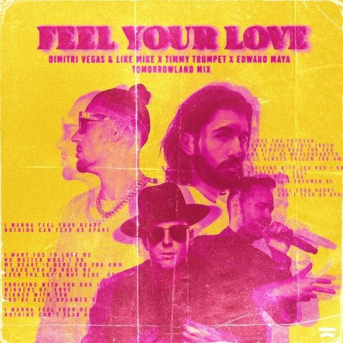 Feel Your Love (Tomorrowland Mix) - Dimitri Vegas & Like Mike feat. Timmy Trumpet & Edward Maya